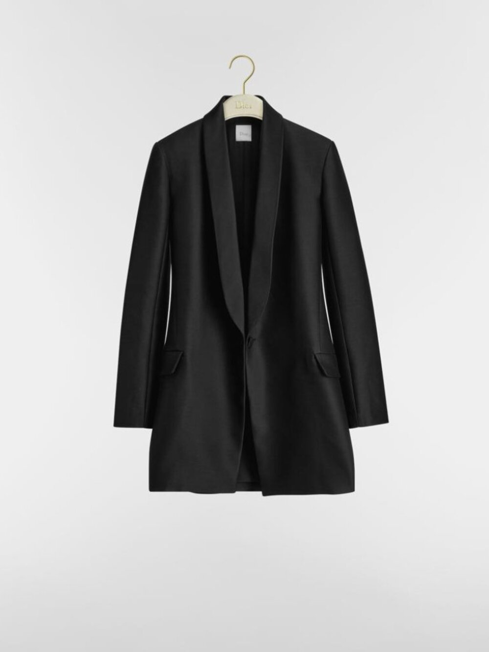 Dior Balzer Jacket In Wool And Silk Tag Size 38 Women
